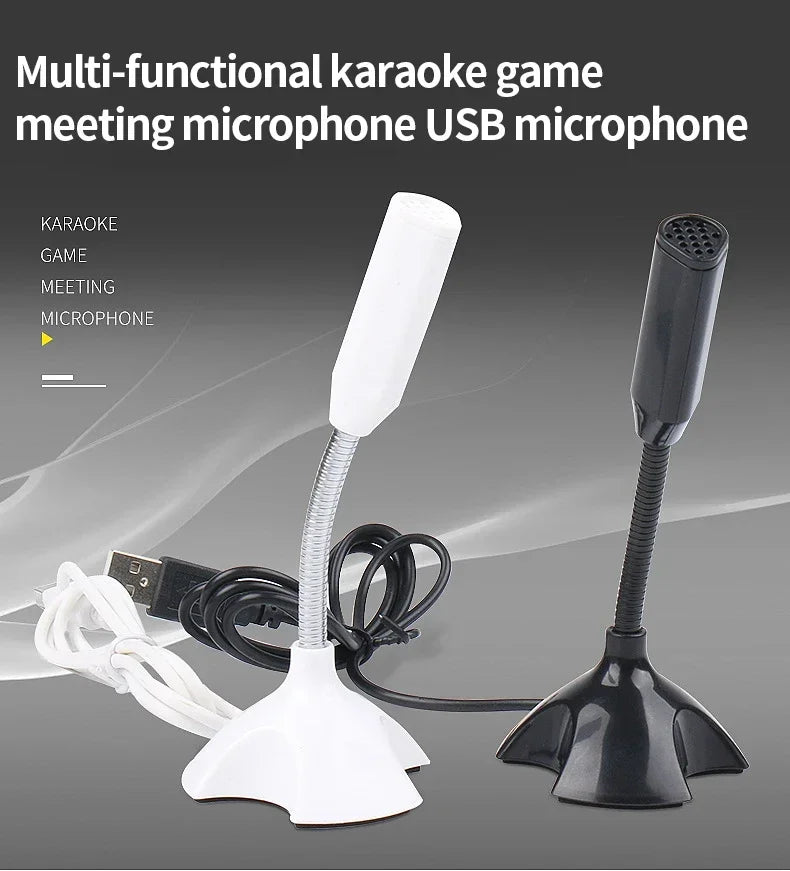 Professional Adjustable USB Microphone for Clear Gaming and Streaming - Smarsty