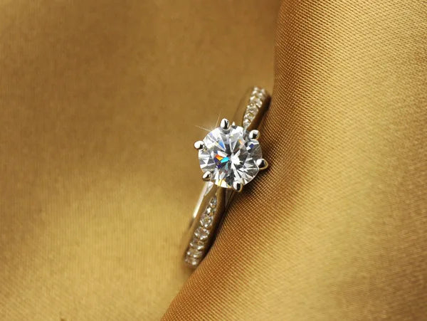 Luxury 925 Sterling Silver Diamond Ring for Women - Smarsty