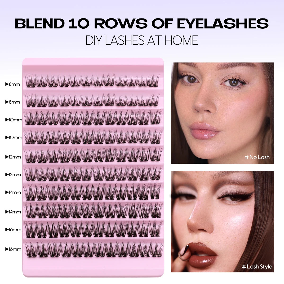 DIY Eyelash Extension Kit for Natural Long Lashes - Smarsty