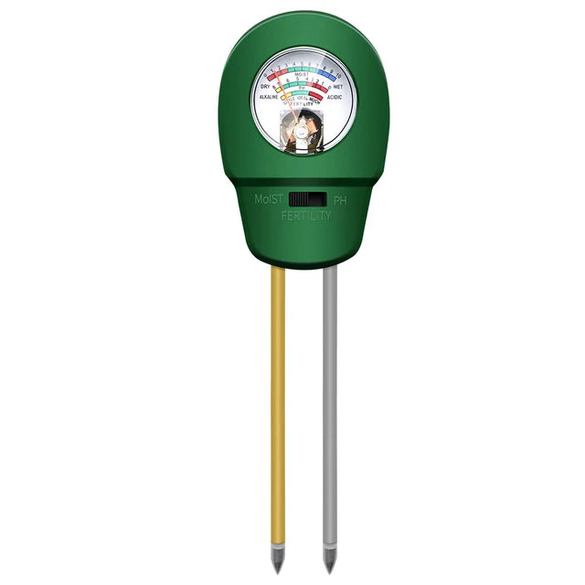 5 in 1 Soil Tester with Digital Readings for Garden Care - Smarsty