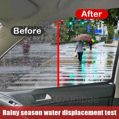 Car Glass Anti-rain Water Spray Repellent Nano Coating Hydrophobic Waterproof Agent Oil Film Removing Auto Glass Film Agent - Smarsty