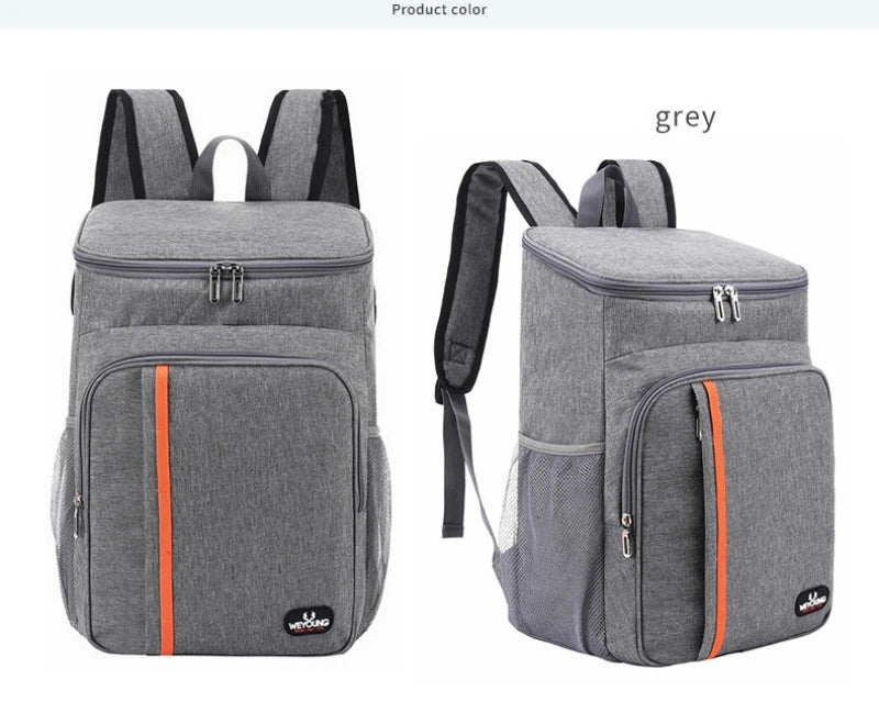 18L Portable Thermal Lunch Bag Insulated Cooler Case - Smarsty