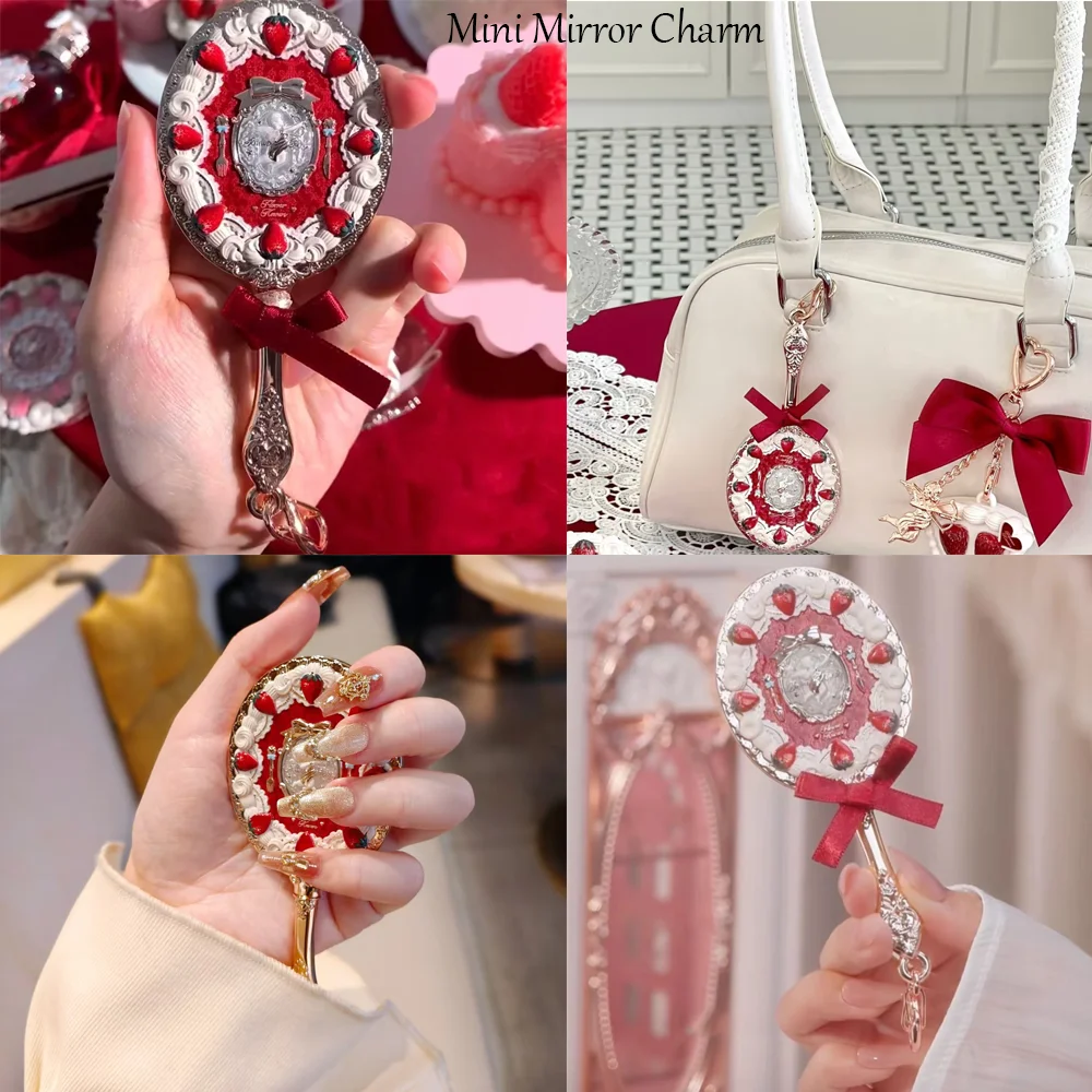 Flower Knows Angel Series Handheld Mirror Stylish and Portable - Smarsty