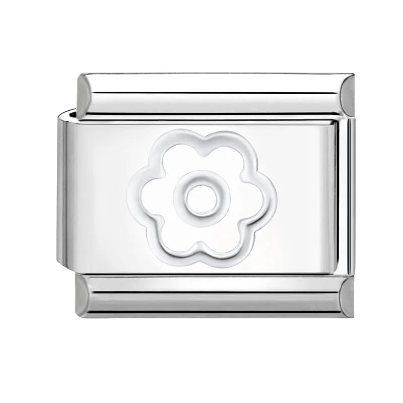 Italian Stainless Steel Charm Links For 9mm Bracelets - Smarsty