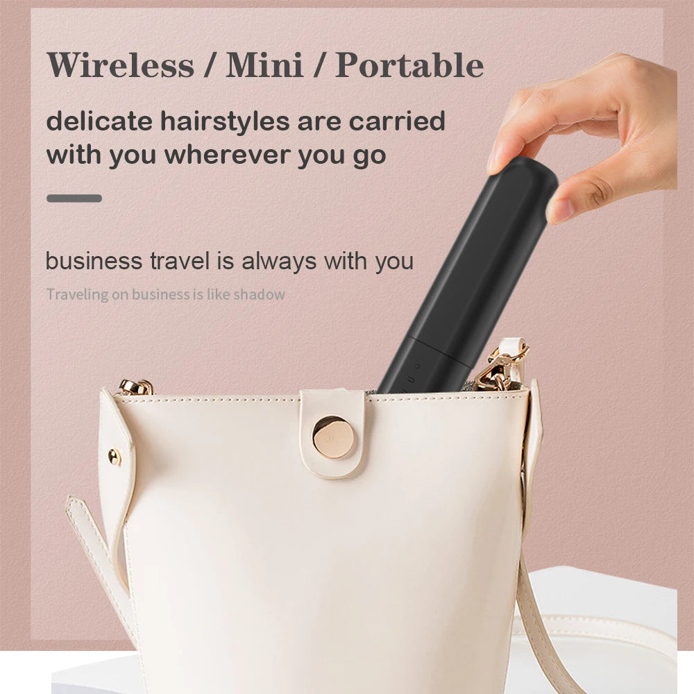 Cordless Beard Straightener Brush for Fast Styling - Smarsty