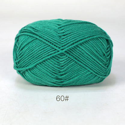 Soft Milk Cotton Yarn for Hand Knitting Projects - Smarsty