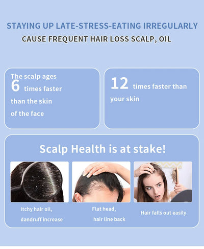 Electric Scalp Massager Comb for Hair Growth - Smarsty
