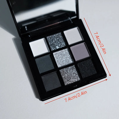 9 Color Eye Shadow Palette for Smokey Makeup Looks - Smarsty