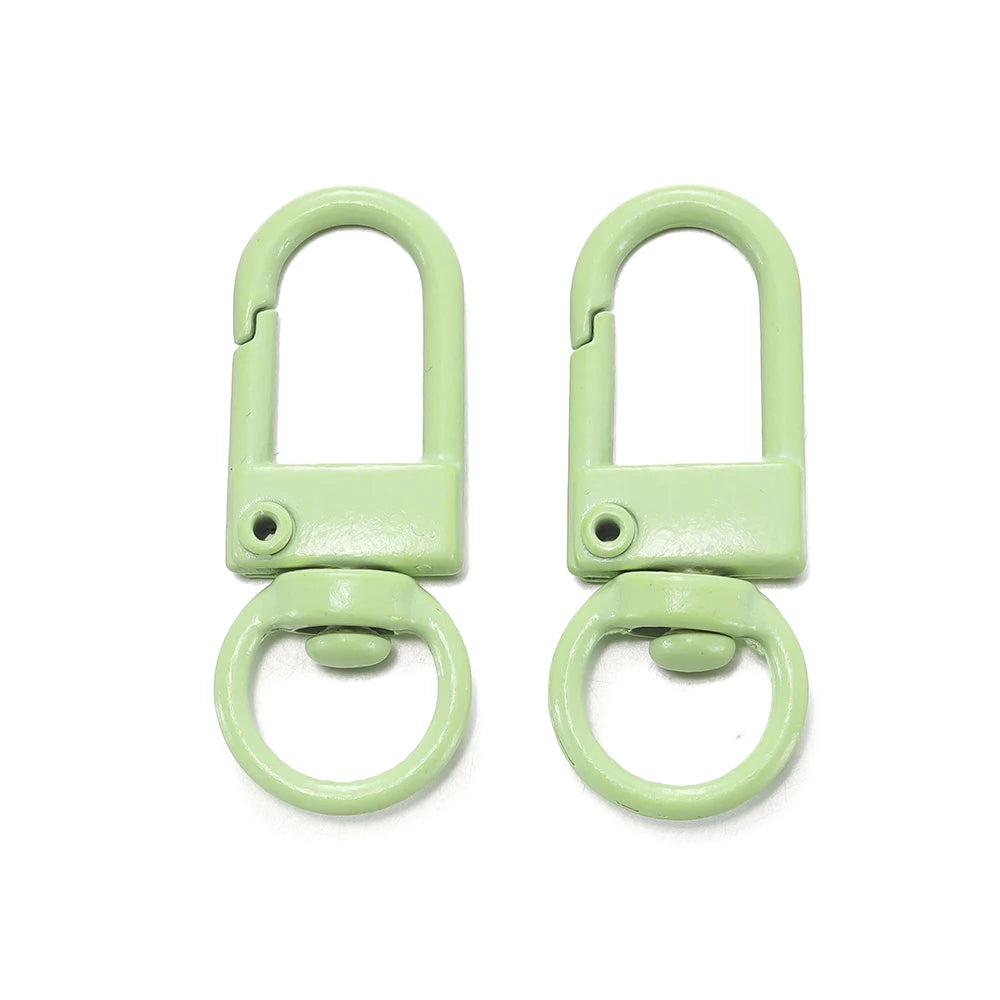 Colorful Alloy Snap Lobster Clasp Keychain Hooks Set - Smarsty