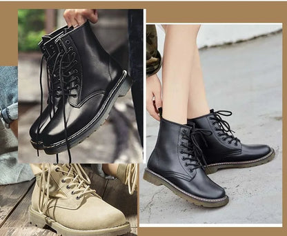 2pcs/ Pair Round Solid Polyester Black Brown Shoelaces For Marten Boot Women Men Outdoor Hiking Boots Sports Shoes Lace Strings - Smarsty