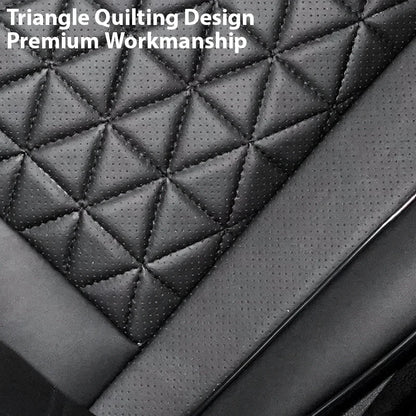 PU Leather Front Car Seat Cover Memory Foam Cushion - Smarsty