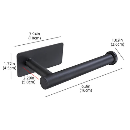 Stainless Steel Adhesive Paper Holder for Kitchen and Bathroom - Smarsty