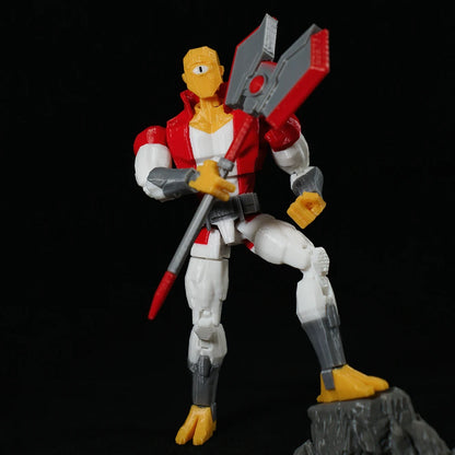 3D Printed Superheroes Invincible 2.0 Anime Multi-Jointed Shapeshift Toys Action Figures Mannequin Model Ornaments Gifts