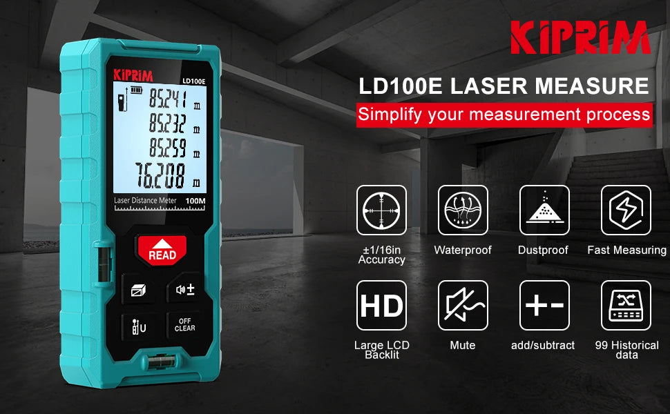 Kiprim Laser Rangefinder High Accuracy Measurement Tool - Smarsty