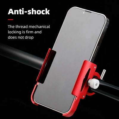 360 Degree Rotation Bike Phone Holder Mount Aluminum Alloy - Smarsty
