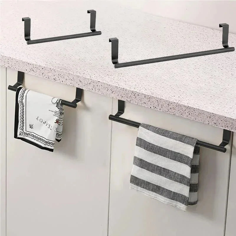 Stainless Steel Over Door Towel Rack Organizer - Smarsty