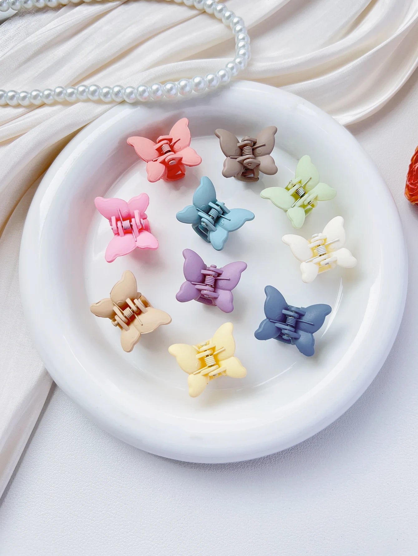 20 Pack Mini Hair Clips Strong Hold Nonslip Durable Claws - Smarsty