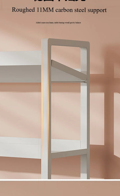 3-Tier Multifunctional Storage Shelf，Space-Saving Desktop Shelf，Desk Shelf，organizer，Non-slip Design and Easy To Assemble by Smarsty