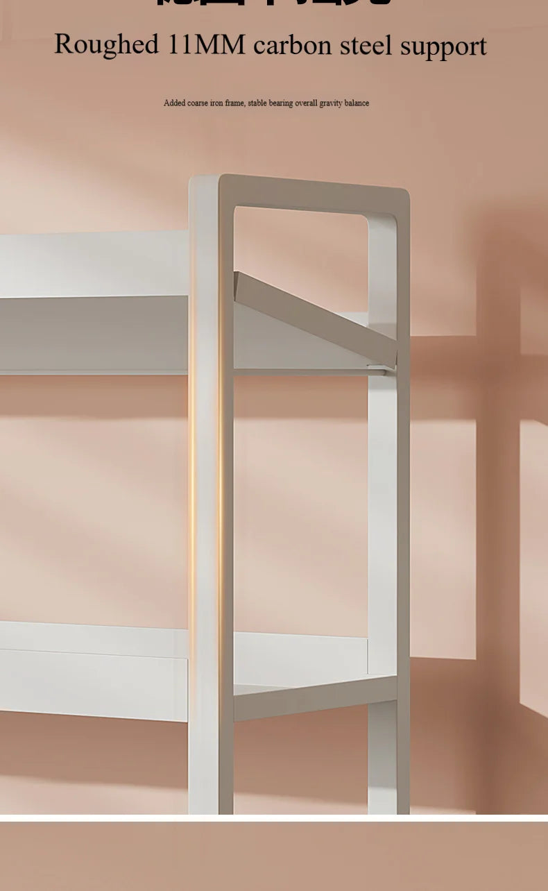 3-Tier Multifunctional Storage Shelf，Space-Saving Desktop Shelf，Desk Shelf，organizer，Non-slip Design and Easy To Assemble by Smarsty