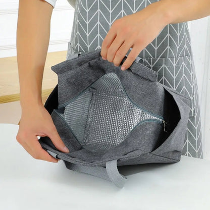 Portable Waterproof Cooler Lunch Bag With Large Capacity - Smarsty