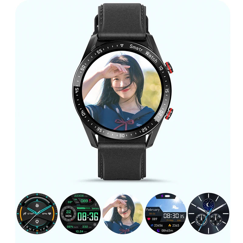 Voice Call Smart Watch with AMOLED Screen and Health Tracking - Smarsty