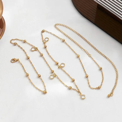 Rhinestone Belly Chain for Summer Beach Fashion - Smarsty
