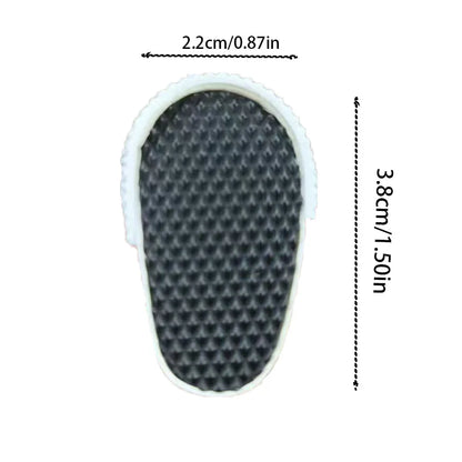 3.8cm Doll Shoes For labubu 17cm Plush Doll Clothes Accessories Girl's Toys ,Christmas Festival Birthday Gift