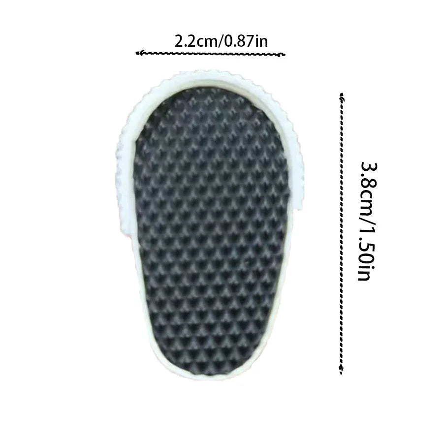3.8cm Doll Shoes For labubu 17cm Plush Doll Clothes Accessories Girl's Toys ,Christmas Festival Birthday Gift