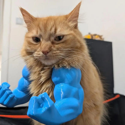 Cat Muscle Arm 3D Printed Costume Accessory for Pets - Smarsty