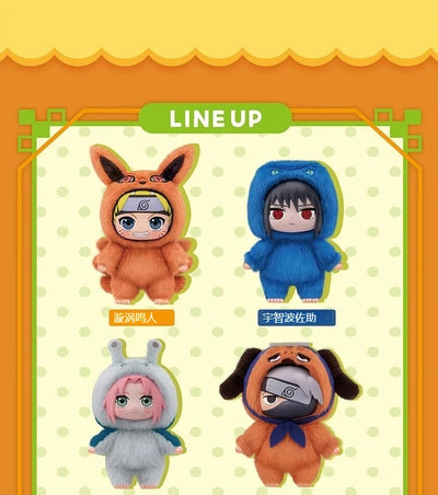 EAKI Naruto Blind Box Shippuden Party Series Uzumaki Stuffed Plush Figure Bag Pendant Ornament Doll Toy Collection Birthday Gift - Smarsty