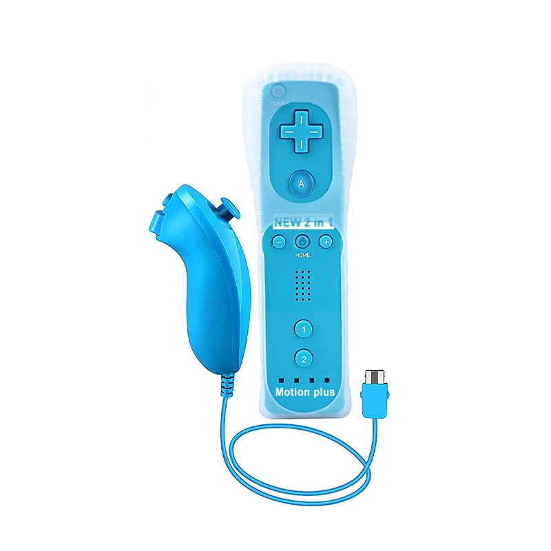 Nunchuck Controller Set with Motion Plus for Wii - Smarsty
