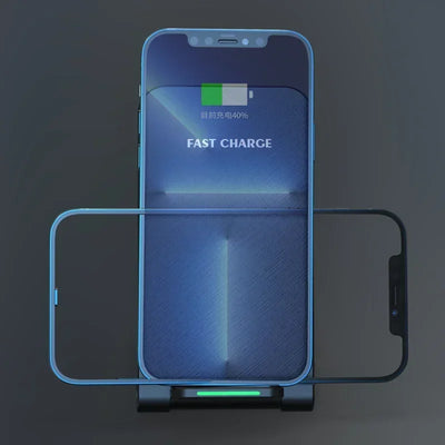 Wireless Charger Station With Stand And Fast Charging - Smarsty