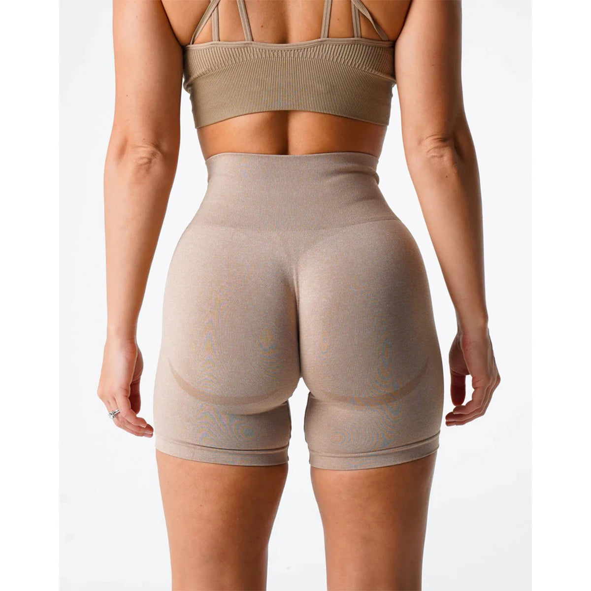 TKITK Seamless Shorts Women  Workout Shorts Fitness Sports Short Gym Yoga Shorts Yoga pants leggings cycling shark pants - Smarsty