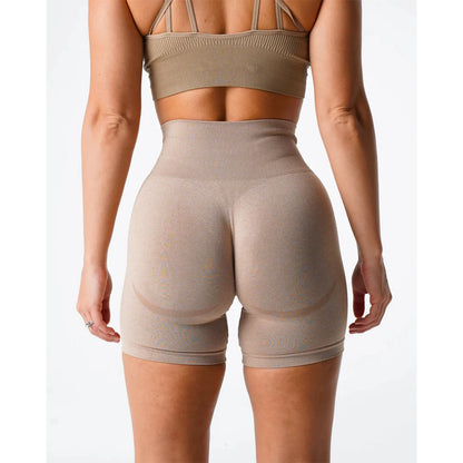 TKITK Seamless Shorts Women  Workout Shorts Fitness Sports Short Gym Yoga Shorts Yoga pants leggings cycling shark pants - Smarsty