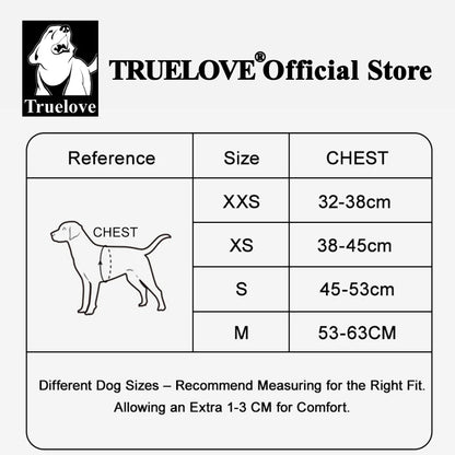 Truelove Floral Mesh Harness for Dogs and Cats - Smarsty