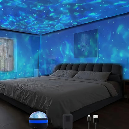 LED Galaxy Star Projector Light with Remote Control - Smarsty