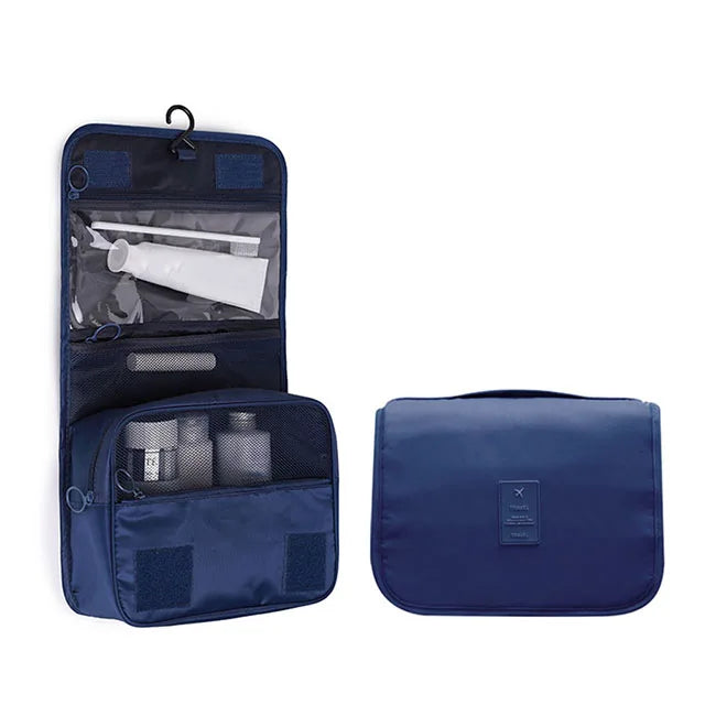 Waterproof Travel Makeup Bag With Hook For Women Toiletries - Smarsty