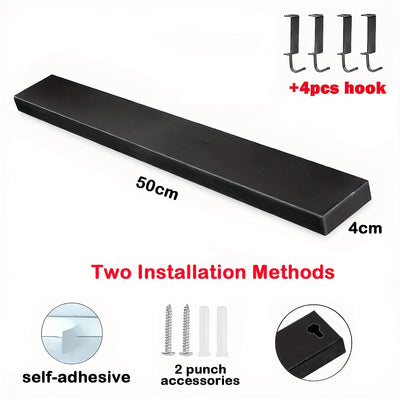 40CM 50CM Stainless Steel Knife Stand Magnetic Knife Holder Wall Block Storage Rack for Knives Kitchen Accessories Organizer by Smarsty