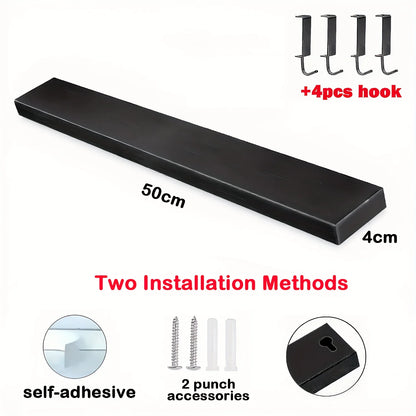 40CM 50CM Stainless Steel Knife Stand Magnetic Knife Holder Wall Block Storage Rack for Knives Kitchen Accessories Organizer