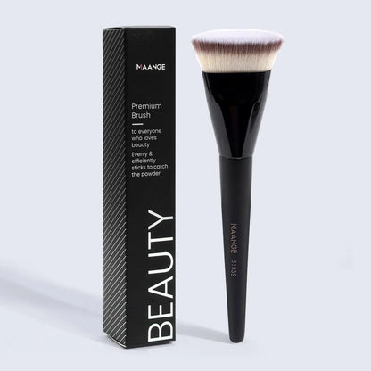 MAANGE Flat Round Makeup Brush for Flawless Application - Smarsty