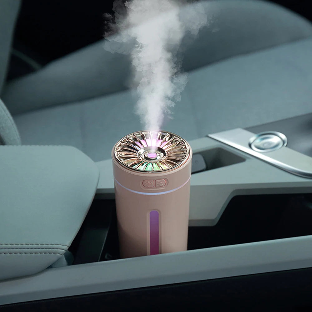 Portable Wireless Car Humidifier with RGB Lights - Smarsty