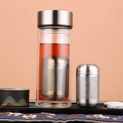 Tea Strainer Stainless Steel Tea Infuser Tea Leaves Spice Seasoning Ball Strainer Teapot Fine Mesh Coffee Filter Teaware - Smarsty