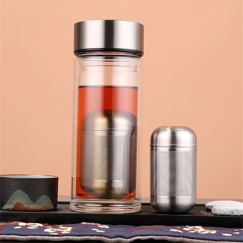 Tea Strainer Stainless Steel Tea Infuser Tea Leaves Spice Seasoning Ball Strainer Teapot Fine Mesh Coffee Filter Teaware - Smarsty