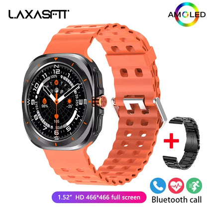 LAXASFIT GT7 Ultra Smartwatch with HD AMOLED Display - Smarsty