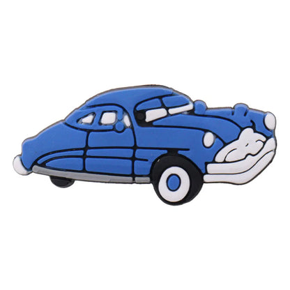1Pcs Mix Cars Luigi Ramone Lightning McQueen PVC Shoe Charms Kids Popular Buckle Decorations Fit Birthday Gifts