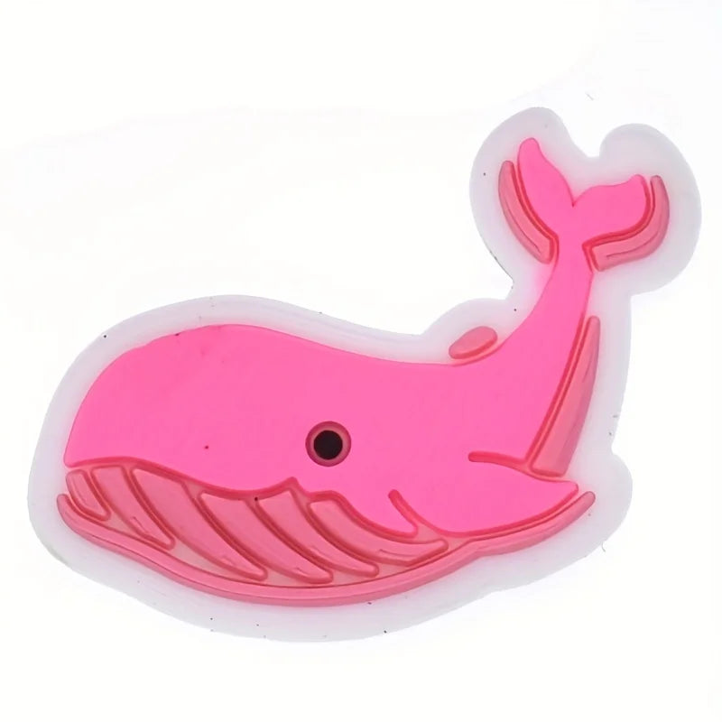 35Pcs Pink Series Shoe Charms For Clogs Shoe DIY Decoration Premium Quality Popular Charms Accessories Bubble Slides Sandals