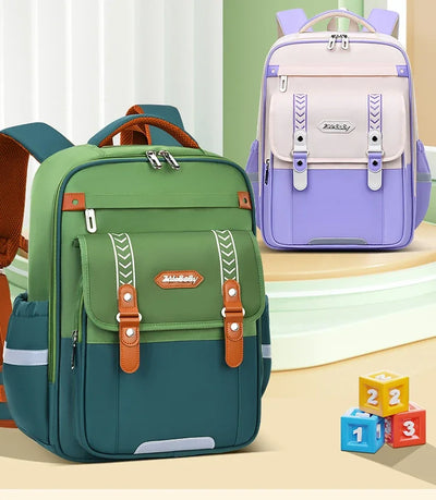 Waterproof Kids School Backpack With Orthopedic Support - Smarsty