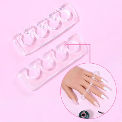 Soft Silicone Toe Separator for Perfect Manicure and Pedicure - Smarsty