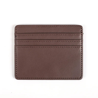 PU Leather ID Card Case - Slim Multi-Slot Holder for Bank/Credit Cards - Smarsty