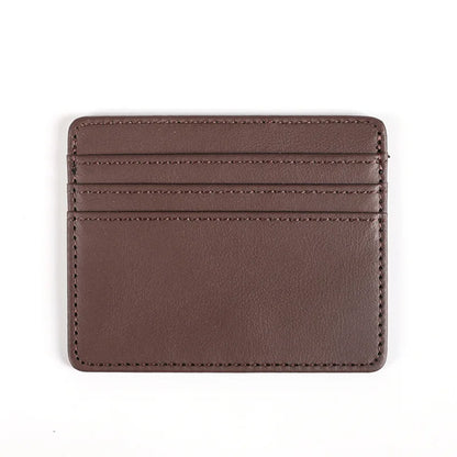 PU Leather ID Card Case - Slim Multi-Slot Holder for Bank/Credit Cards - Smarsty